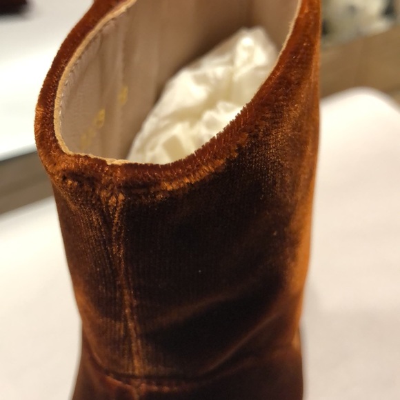 Escada Velvet Ankle Boots - Picture 4 of 15